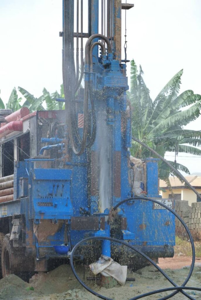 Ghanna Rash Machine Photos from Improving Access to WASH in rural Ghana - GlobalGiving