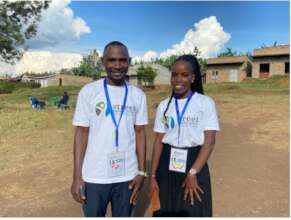 Davis Mugyenyi, one of our CBTs