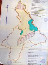 Map Maleku Reserve. They reside in the blue area.