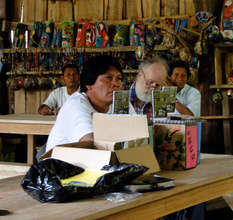 A Maleku council formation meeting