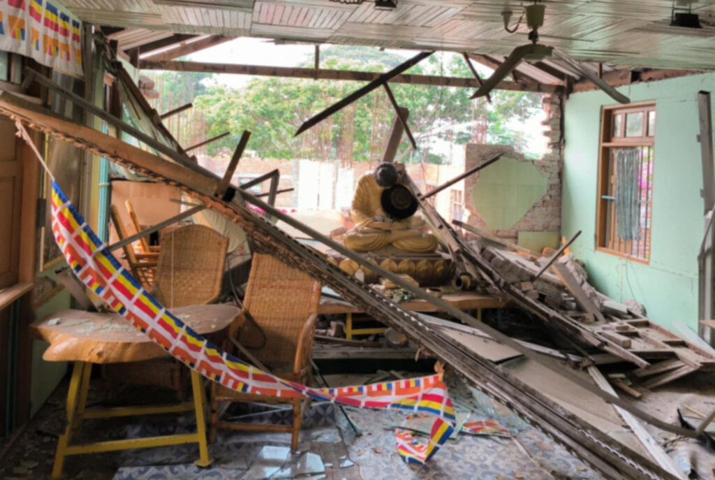 Relief Fund for Myanmar Monastics After Earthquake