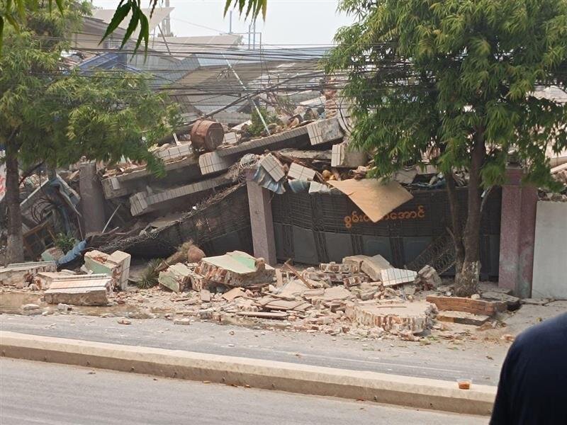 Support for Earthquake victims in Myanmar