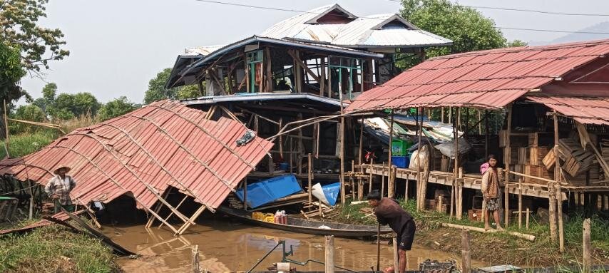 Support for Earthquake victims in Myanmar