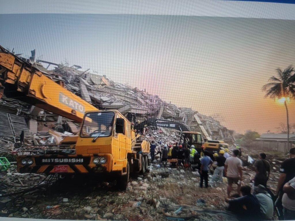 Safe Drinking Water for Earthquake Victims Myanmar