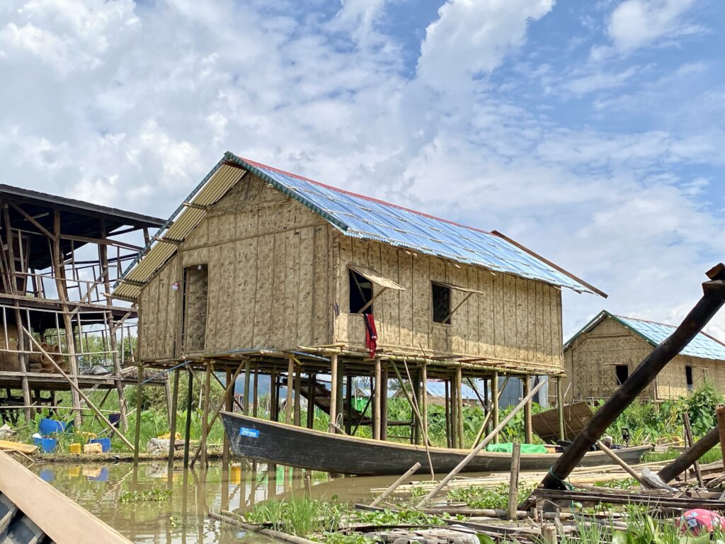 Completed Inle Lake Home