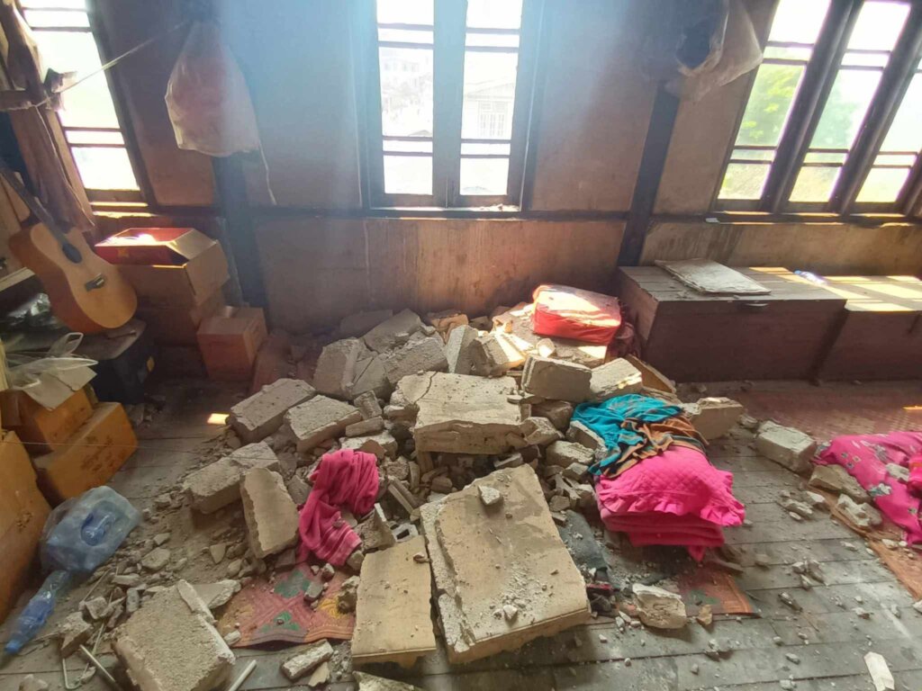 Village Home Destruction