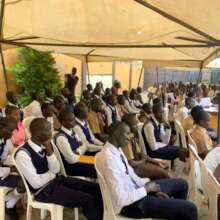 Juba Diplomatic and Brilliant Academy students