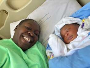 Vivian and her baby Ceejay