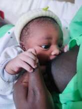 Baby Cejaay in Nairobi Womens Hospital