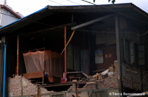 Simple comforts, stolen in seconds. A home no more