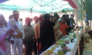 District Collector interacting with the ET team