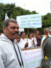 THE ET TEAM AT THE FARMERS' RALLY