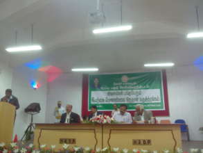 Guests and organisers of the Organic Conference