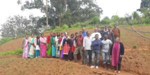 The 2017 ET Team in its resource farm