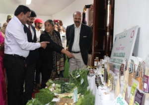 District Collector interacting about ET products