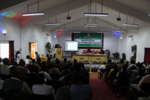 ET's Project Director speaking during the occasion