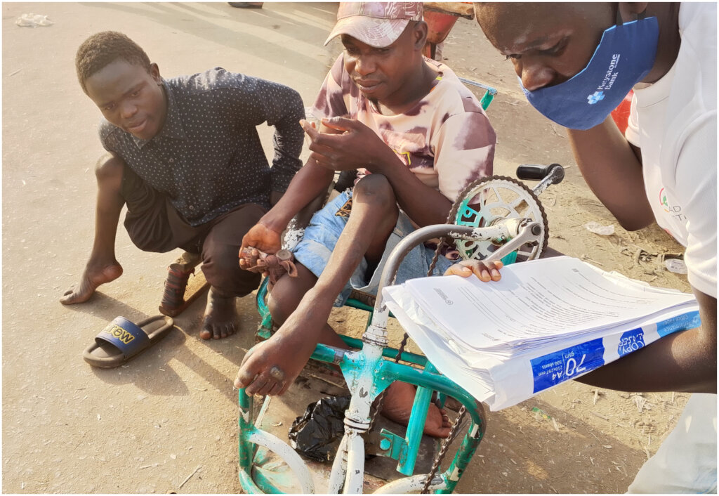 Provide Medical Help for Disabled People with HIV+