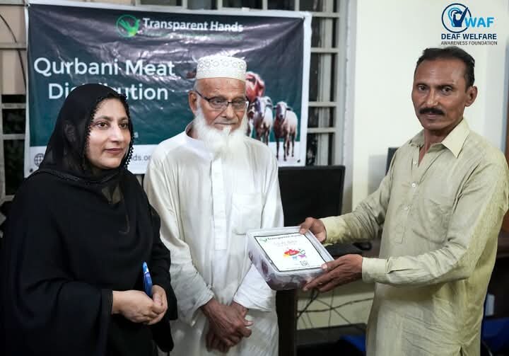 Qurbani for 100 Deserving Deaf Families
