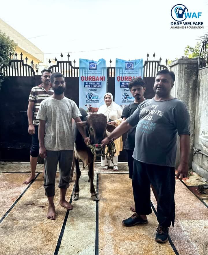 Qurbani for 100 Deserving Deaf Families