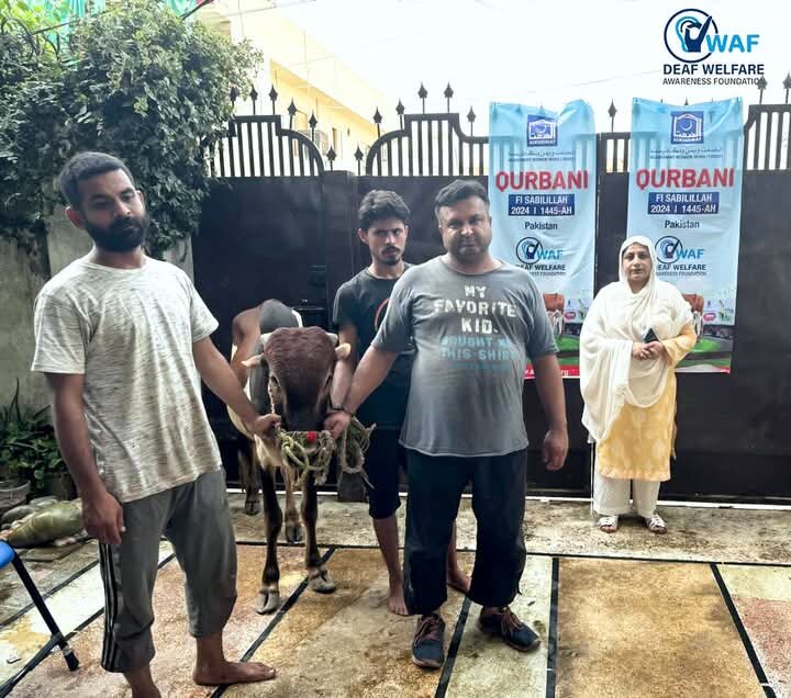 Qurbani for 100 Deserving Deaf Families