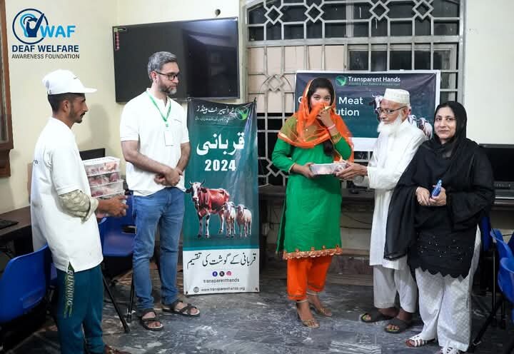 Qurbani for 100 Deserving Deaf Families