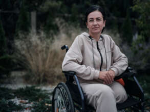 Rehabilitation for Olena in Superhumans Center