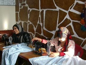 FGC Shelter Clients - Attending Tailoring Class