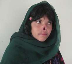 Bibi Ayesha - who lived one of in WAW's shelters