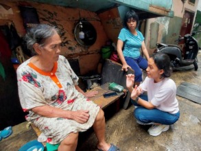 Getting to know the families in their homes