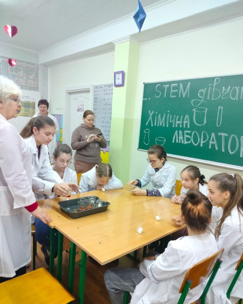 Empowering Vulnerable Girls in STEM - Ukraine