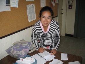 One of our Karen Outreach Workers