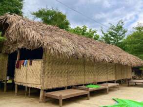 One of the 12 new shelters