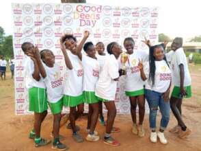Good Deeds Day sports tournament for girls
