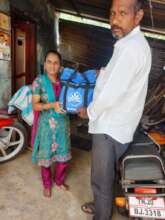 Blind girl need food support and care