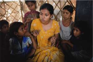 Children paying undivided attention to the teacher