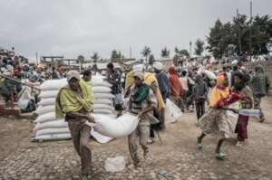 Emergency food pack in Oromia and Amhara,