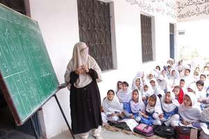 Girls' School in Flood affected area