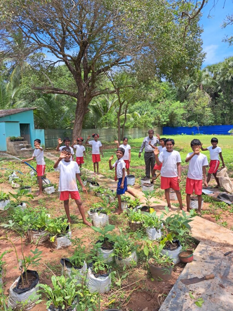 Feed Kids in Sri Lanka; Teach 15,000 to Grow Food