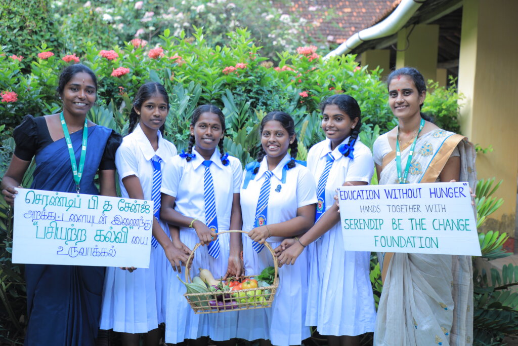 Feed Kids in Sri Lanka; Teach 15,000 to Grow Food
