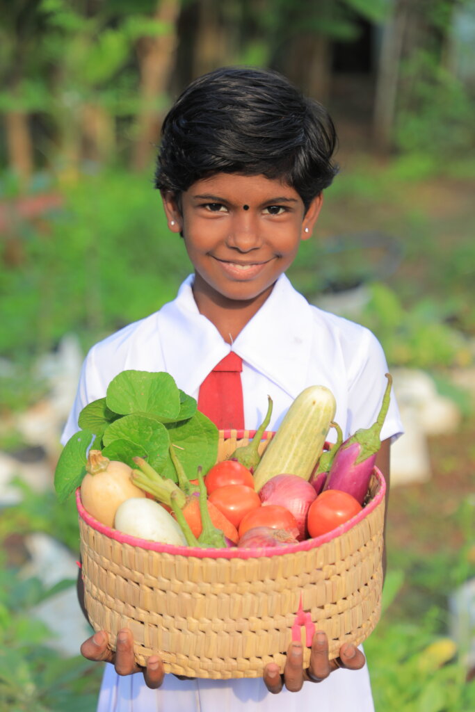 Feed Kids in Sri Lanka; Teach 15,000 to Grow Food