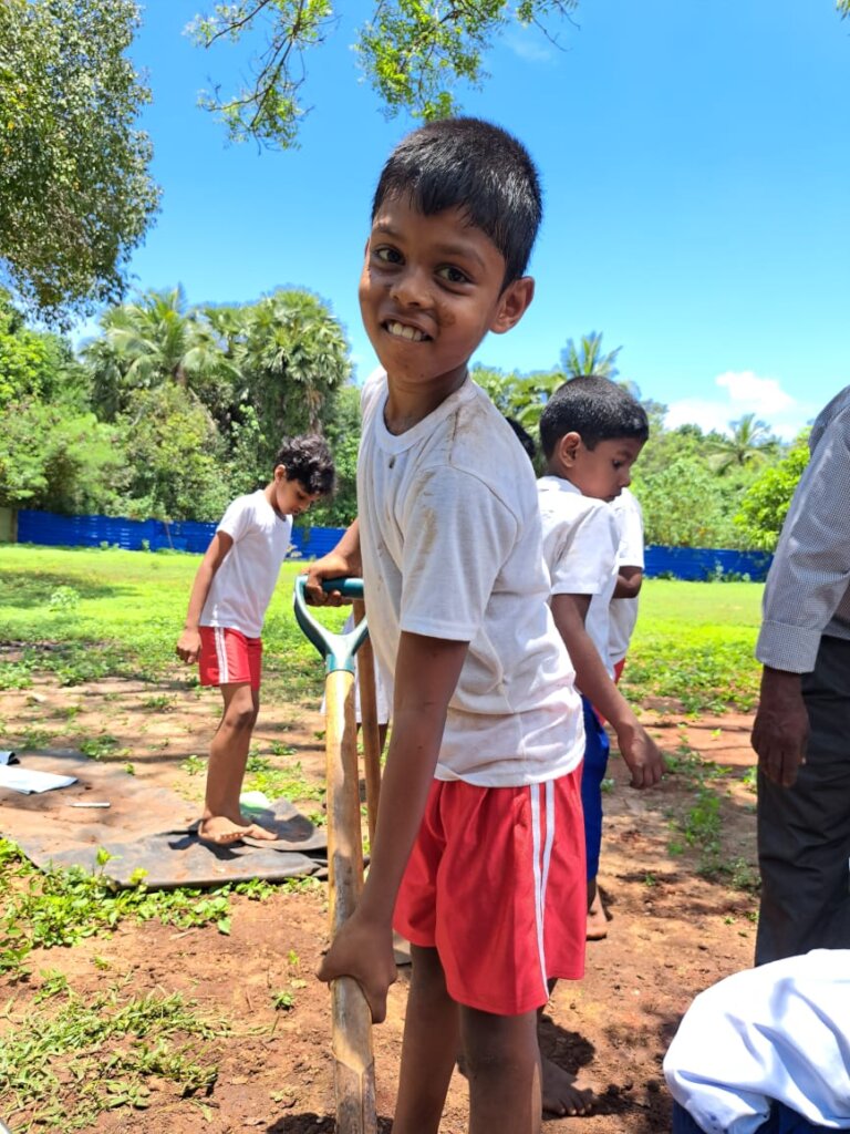 Feed Kids in Sri Lanka; Teach 15,000 to Grow Food