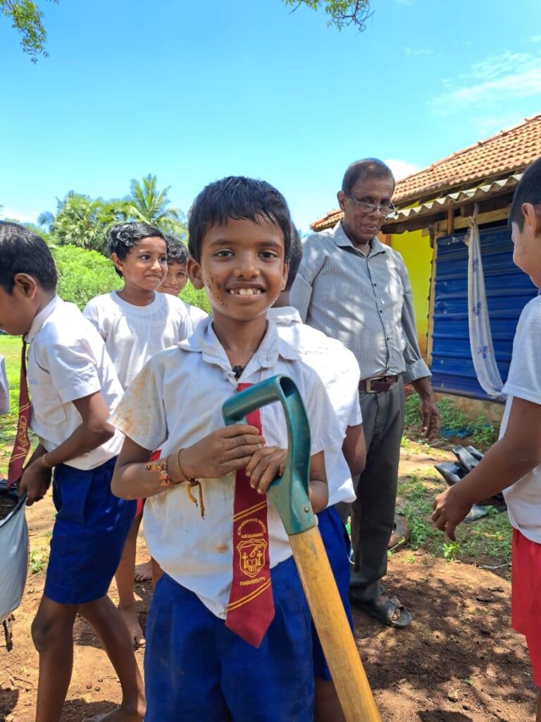 Feed Kids in Sri Lanka; Teach 15,000 to Grow Food