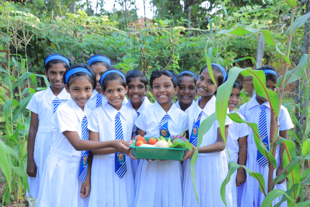 Feed Kids in Sri Lanka; Teach 15,000 to Grow Food