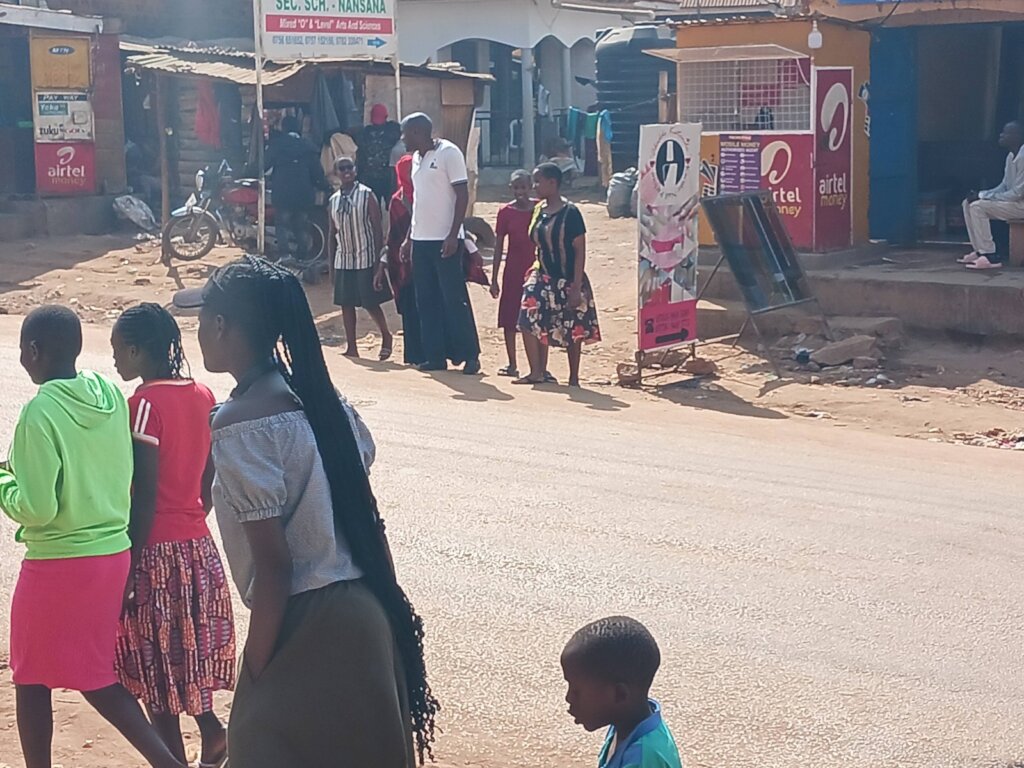 Road users of our Busy small community road