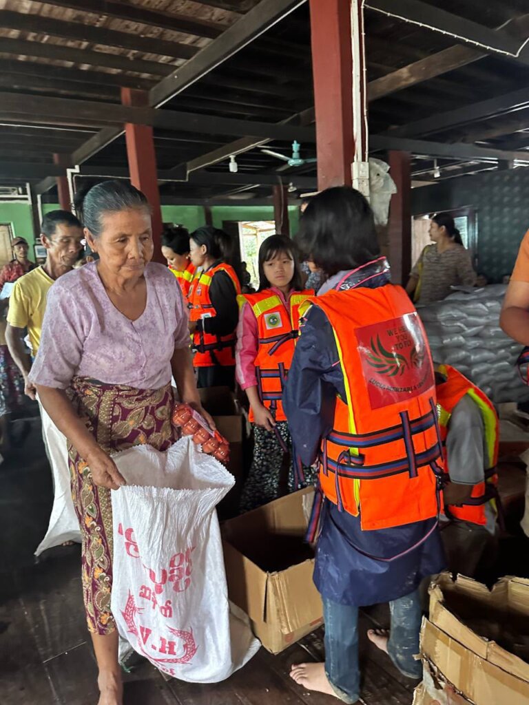 Emergency Disaster Relief for Families in Myanmar