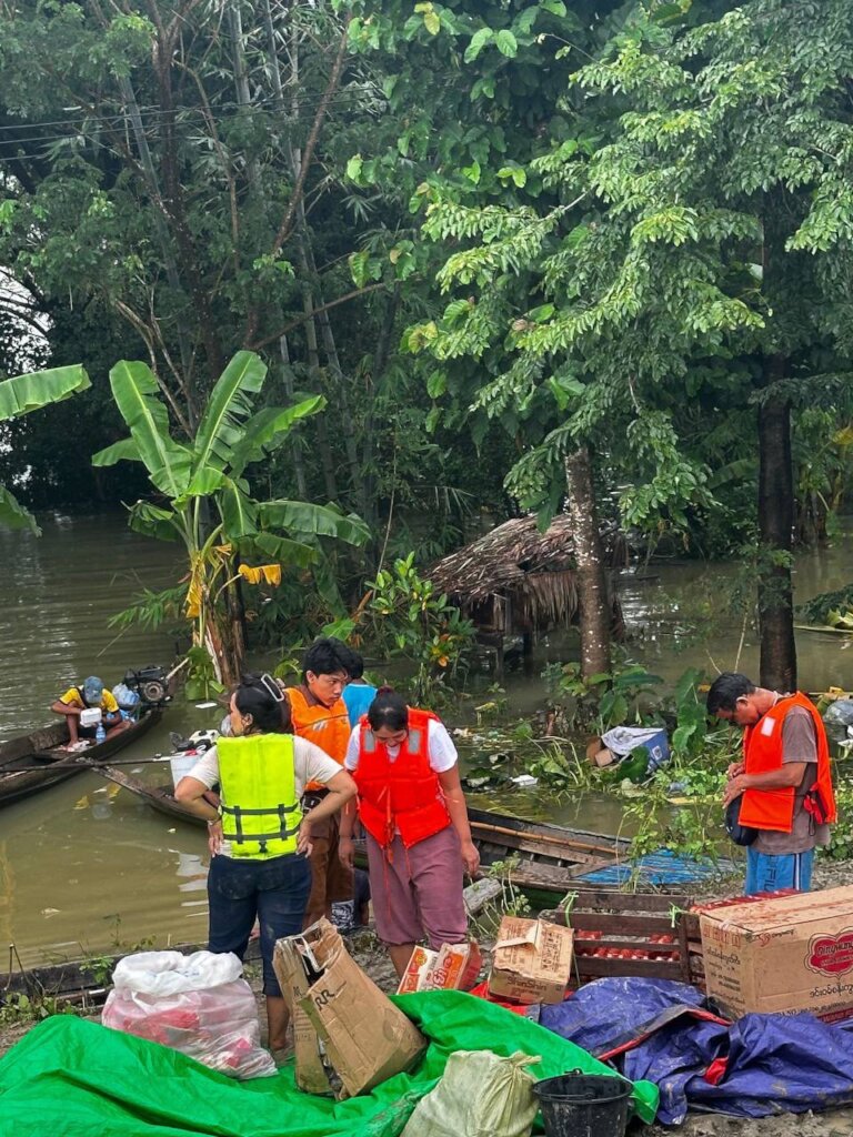 Emergency Disaster Relief for Families in Myanmar