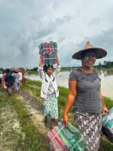 Supplies brought hope