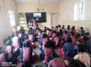 Typical working of an IT-enabled classroom
