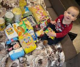 Support for Ukrainians Grocery Boxes for families
