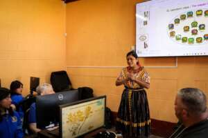 Edna Teaches Her Technology Class